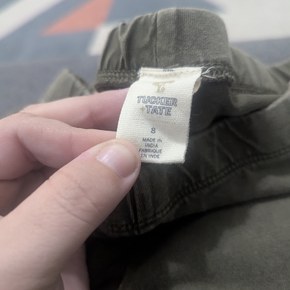 Tucker + Tate Olive Green Leggings - Picture 3 of 3